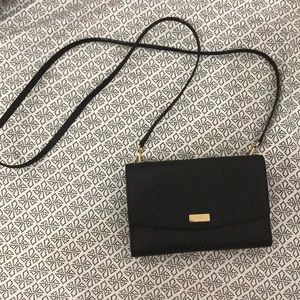 Kate Spade Black Crossover Bag